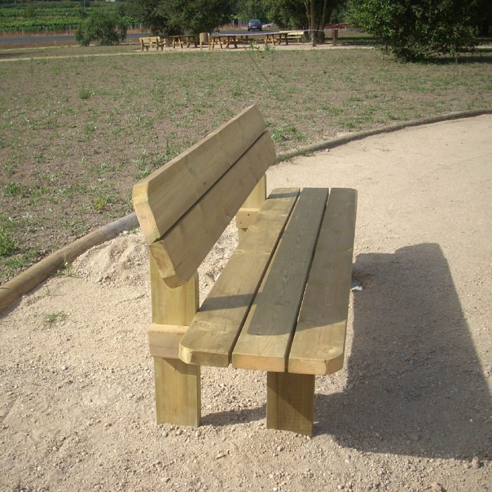 Banco de madera. Mod. Rustic