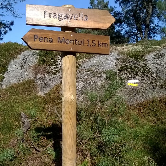 Flecha doble de señalización